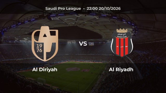 Nhận định Al Diriyah vs Al Riyadh: Khách có thể thắng hoặc hòa