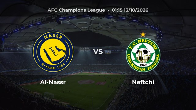 Nhận định Al-Nassr vs Neftchi: Khách có thể thắng hoặc hòa