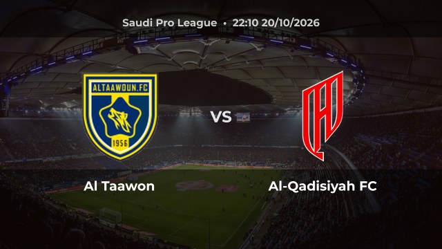 Nhận định Al Taawon vs Al-Qadisiyah FC: Khách sáng cửa giành chiến thắng