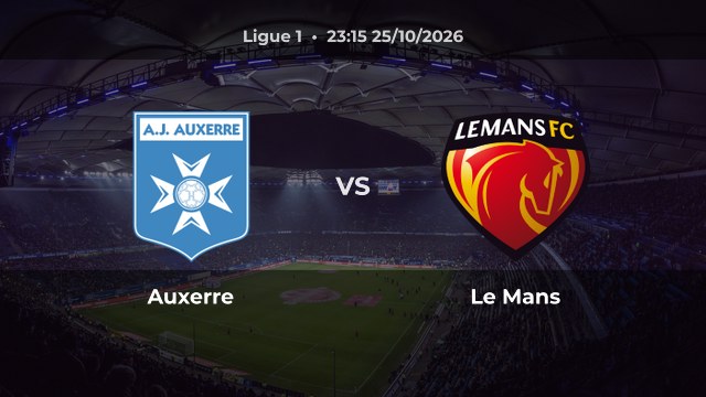 Nhận định Auxerre vs Le Mans: Danny Namaso tạo dấu ấn trước vòng 8
