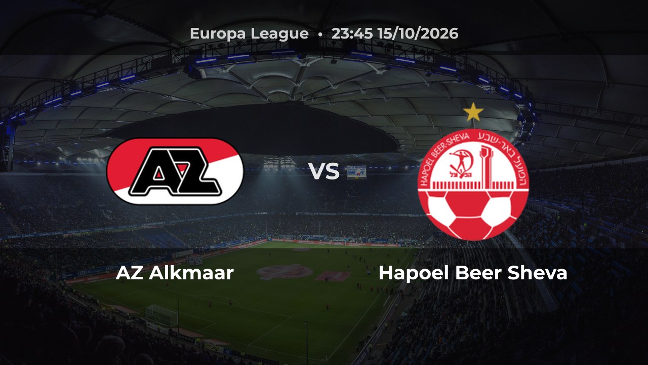 Nhận định AZ Alkmaar vs Hapoel Beer Sheva: Khách có thể thắng hoặc hòa