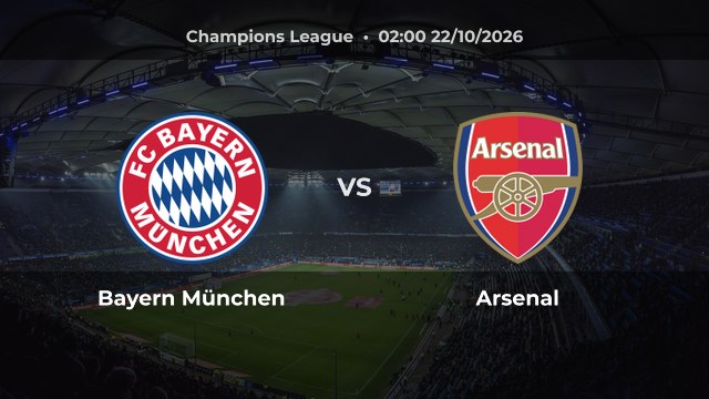 Nhận định Bayern München vs Arsenal: Pháo thủ có thể thắng hoặc hòa