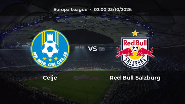 Nhận định Celje vs Red Bull Salzburg: Cùng gục ngã trước lượt đấu thứ ba