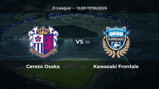 Nhận định Cerezo Osaka vs Kawasaki Frontale: Chủ nhà có thể thắng hoặc hòa