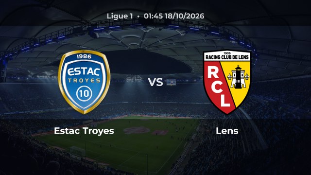 Nhận định Estac Troyes vs Lens: Khách được dự đoán giành chiến thắng