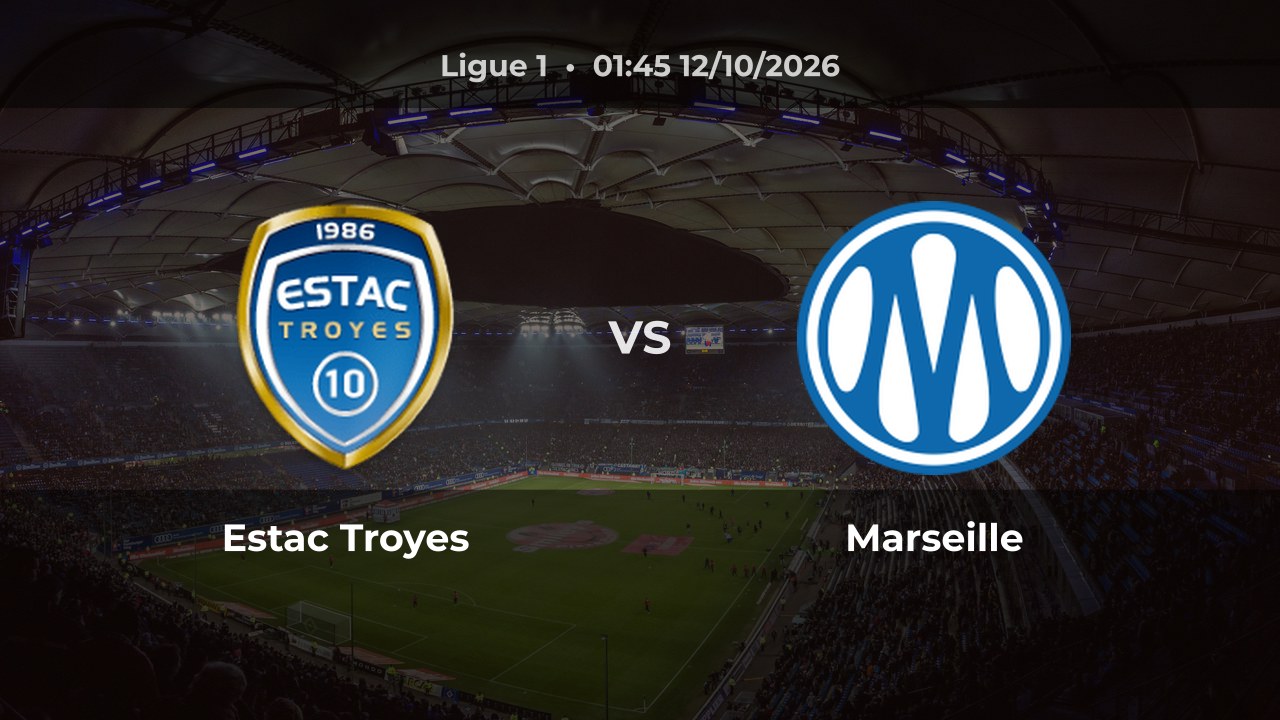 Nhận định Estac Troyes vs Marseille: Khách có thể thắng hoặc hòa