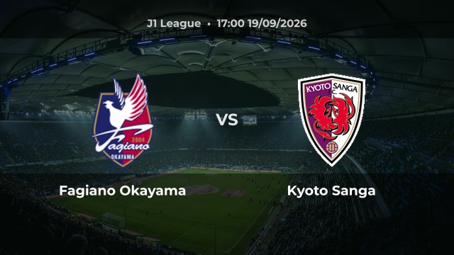 Nhận định trận Fagiano Okayama vs Kyoto Sanga vòng 8 J1 League 2027/28