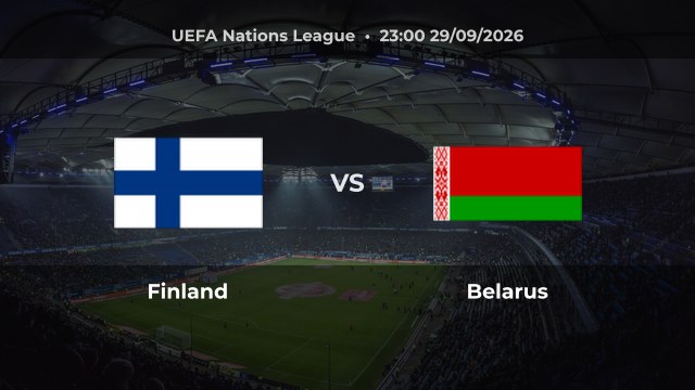 Nhận định Finland vs Belarus, 23:00 ngày 29/09/2026: Chủ nhà hướng tới chiến thắng