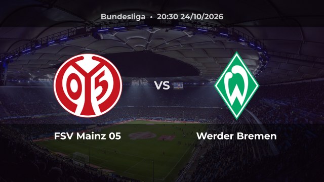 Nhận định FSV Mainz 05 vs Werder Bremen: Mainz đứng thứ 5 sau 6 vòng