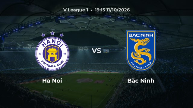 Nhận định Ha Noi vs Bắc Ninh: Chủ nhà hướng tới kết quả không thua