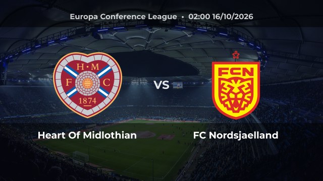 Nhận định Heart Of Midlothian vs FC Nordsjaelland: Khách có thể thắng hoặc hòa