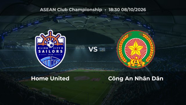 Nhận định Home United vs Công An Nhân Dân: Khách có thể thắng hoặc hòa