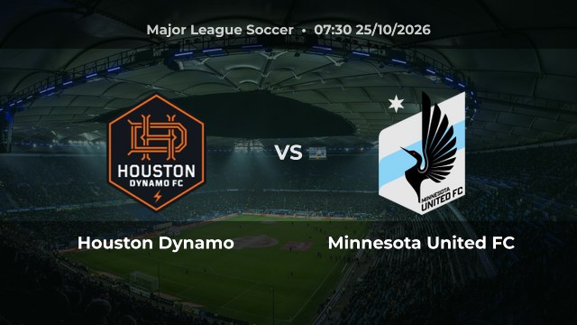Nhận định Houston Dynamo vs Minnesota United FC: Houston đứng thứ 5