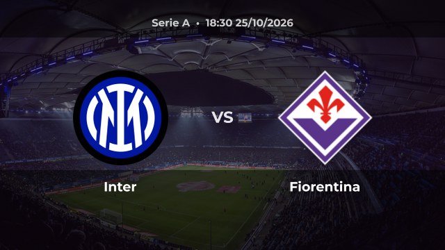 Nhận định Inter vs Fiorentina: Inter đứng đầu sau 7 vòng