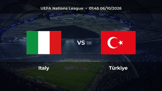 Nhận định Italy vs Türkiye: Italy có thể thắng hoặc hòa
