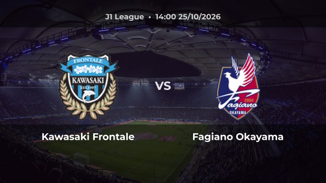 Nhận định Kawasaki Frontale vs Fagiano Okayama: Kawasaki đứng thứ 7