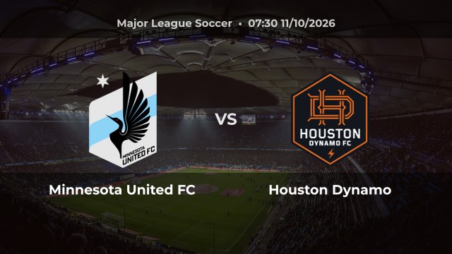 Nhận định Minnesota United FC vs Houston Dynamo: Khách thắng hoặc hòa