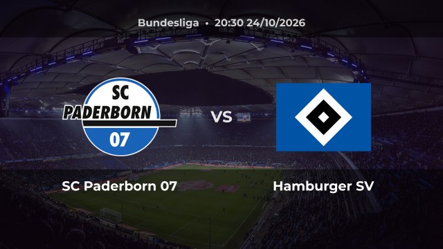Nhận định SC Paderborn 07 vs Hamburger SV: Hamburger SV đứng thứ 9