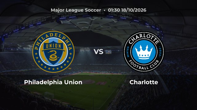 Nhận định Philadelphia Union vs Charlotte: Chủ nhà thắng hoặc hòa