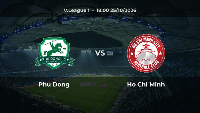 Nhận định Phu Dong vs Ho Chi Minh: Chủ nhà đứng đầu bảng trước lượt cuối
