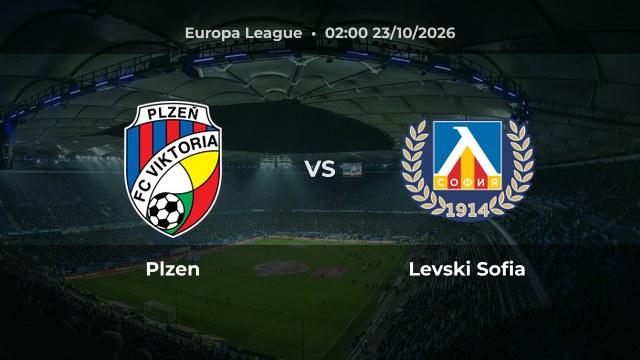 Nhận định Plzen vs Levski Sofia: Levski đứng trên chủ nhà 7 bậc