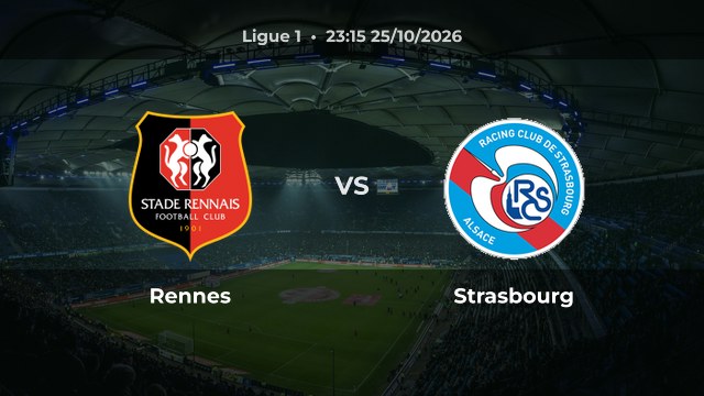 Nhận định Rennes vs Strasbourg: Rennes đứng thứ sáu sau bảy vòng