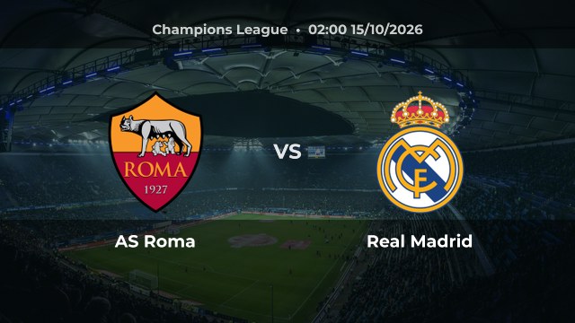 Nhận định AS Roma vs Real Madrid: Khách có thể thắng hoặc hòa
