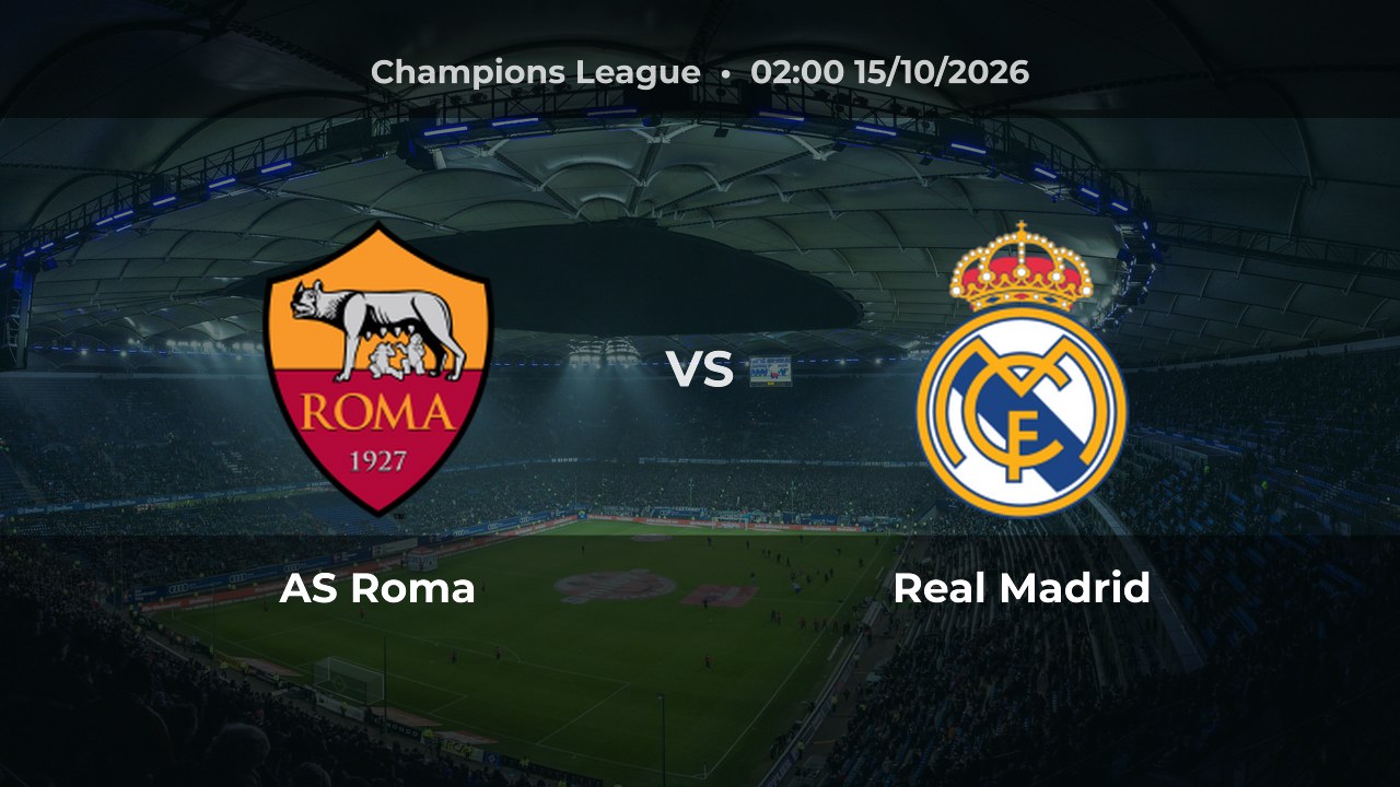 Nhận định AS Roma vs Real Madrid: Khách có thể thắng hoặc hòa