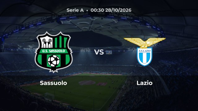 Nhận định Sassuolo vs Lazio: Lazio đứng nhì với 22 điểm