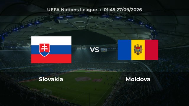 Nhận định Slovakia vs Moldova: Mở màn Hạng C Nations League 2026