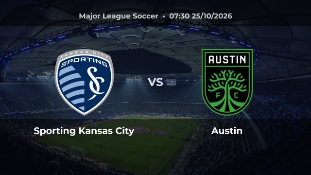 Nhận định Sporting Kansas City vs Austin: Chủ nhà đứng cuối bảng miền Tây