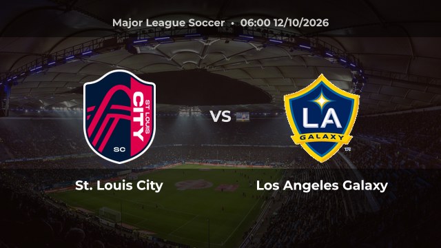 Nhận định St. Louis City vs Los Angeles Galaxy: Chủ nhà có thể thắng hoặc hòa