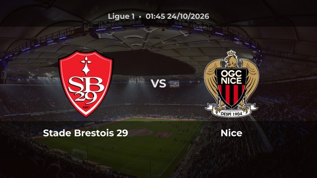 Nhận định Stade Brestois 29 vs Nice: Brestois đứng trên Nice một bậc