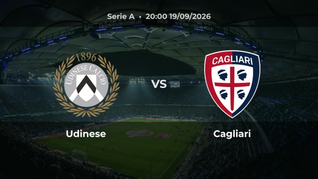 Nhận định Udinese vs Cagliari vòng 5 Serie A 2026/27: Cuộc chiến tại Stadio Friuli