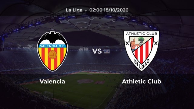 Nhận định Valencia vs Athletic Club: Khách có thể thắng hoặc hòa